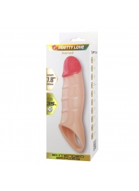 Телесная удлиняющая насадка на пенис Darnel - Baile - в Подольске купить с доставкой