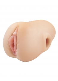 Телесный мастурбатор-вагина Pussy Pounder Squeeze Stroker - Pipedream - в Подольске купить с доставкой