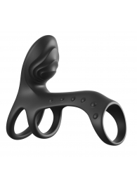 Черная насадка на пенис Ultimate Couples Cage Pro - Pipedream - в Подольске купить с доставкой