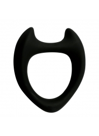 Черное эрекционное кольцо с рожками Wooomy Toro M - Adrien Lastic - в Подольске купить с доставкой