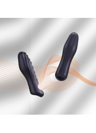 Сливовая силиконовая насадка на пенис с подхватом Manwan Ryzer - Manwan - в Подольске купить с доставкой