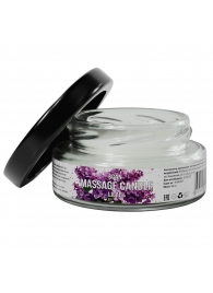 Массажная свеча «Сирень» - 50 мл. - SGAN - купить с доставкой в Подольске