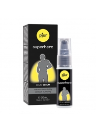 Пролонгатор-сыворотка pjur Superhero Delay Serum - 20 мл. - Pjur - купить с доставкой в Подольске