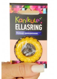 Цветное рельефное эрекционное кольцо Ellasring - Sitabella - в Подольске купить с доставкой