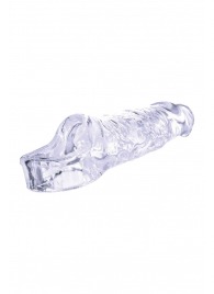 Прозрачная насадка-удлинитель Length Enhancer с подхватом - 16 см. - NMC - в Подольске купить с доставкой