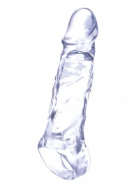 Прозрачная насадка-удлинитель Length Enhancer с подхватом - 16 см. - NMC - в Подольске купить с доставкой