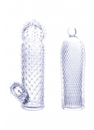 Набор из 2 прозрачных насадок на член Seductive Tickler Sleeves - NMC - в Подольске купить с доставкой