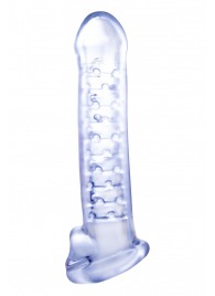 Прозрачная насадка-удлинитель Stretchy Touch - 18 см. - NMC - в Подольске купить с доставкой