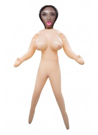 Телесная надувная секс-кукла с 3 любовными отверстиями - NMC - в Подольске купить с доставкой