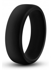 Черное эрекционное кольцо Silicone Go Pro Cock Ring - Blush Novelties - в Подольске купить с доставкой