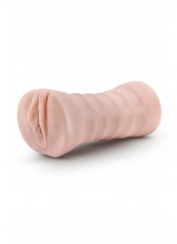 Телесный мастурбатор-вагина Ayumi с вибрацией - Blush Novelties - в Подольске купить с доставкой