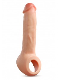 Телесная насадка-удлинитель Thrive 8.75 Inch Realistic Penis Extender Sleeve - 22,2 см. - Blush Novelties - в Подольске купить с доставкой