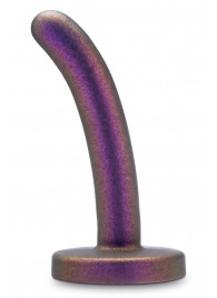 Фиолетовая насадка с гладкой поверхностью Surrender 4.75 Inch Beginner Pegging Dildo - 12 см. - Blush Novelties - купить с доставкой в Подольске