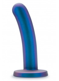 Синяя насадка с гладкой поверхностью Surrender 5.75 Inch Intermediate Pegging Dildo - 14,6 см. - Blush Novelties - купить с доставкой в Подольске