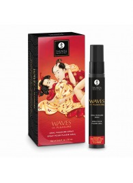 Оральный спрей Waves of Pleasure с ароматом клубники и шампанского - 20 мл. - Shunga - купить с доставкой в Подольске