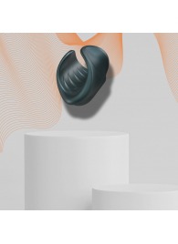 Серый сквозной мастурбатор с вибрацией Manwan Starter - Manwan - в Подольске купить с доставкой