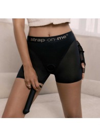 Трусики-шорты для фиксации насадок Strap-on-me Harness Lingerie Halo - size L - Strap-on-me - купить с доставкой в Подольске