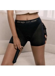 Трусики-шорты для фиксации насадок Strap-on-me Harness Lingerie Halo - size XL - Strap-on-me - купить с доставкой в Подольске