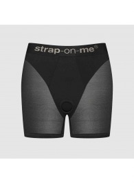 Трусики-шорты для фиксации насадок Strap-on-me Harness Lingerie Halo - size XL - Strap-on-me - купить с доставкой в Подольске