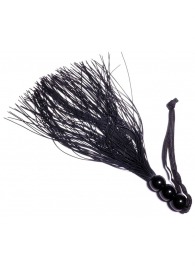 Черная силиконовая плетка - 25,4 см. - Boys of Toys - купить с доставкой в Подольске