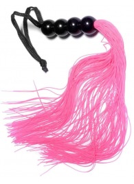 Розовая силиконовая плеть - 35,5 см. - Boys of Toys - купить с доставкой в Подольске