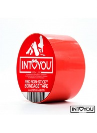 Красный скотч для фиксации Non-Sticky Bondage Tape - 15 м. - Intoyou - купить с доставкой в Подольске