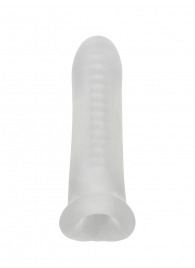 Белый фаллоудлинитель Striker - 13,5 см. - Lola Games - в Подольске купить с доставкой