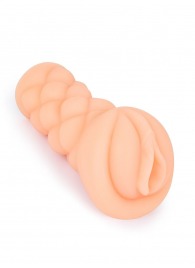 Телесный мастурбатор-вагина с вибропулей и эрекционными кольцами в комплекте - Sexy Girl - в Подольске купить с доставкой