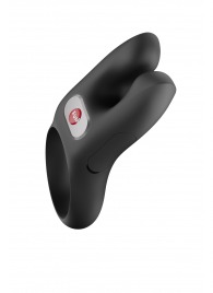 Черное эрекционное виброкольцо Nos - Fun Factory - в Подольске купить с доставкой