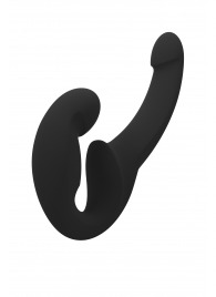 Черный безремневой страпон Share Lite - Fun Factory - купить с доставкой в Подольске