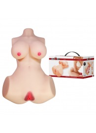 Мастурбатор-торс Aveline с 2 любовными тоннелями - Baile - в Подольске купить с доставкой