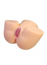 Телесный мастурбатор Liora с 2 любовными тоннелями - Baile - в Подольске купить с доставкой