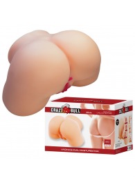 Телесный мастурбатор с 2 любовными отверстиями Olivia - Baile - в Подольске купить с доставкой