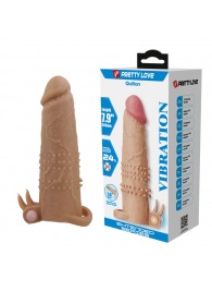 Телесная насадка на пенис Quillon - 20 см. - Baile - в Подольске купить с доставкой