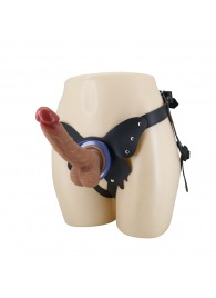 Поясной страпон Wells: трусики в форме бабочки и фаллоимитатор-насадка - Baile - купить с доставкой в Подольске