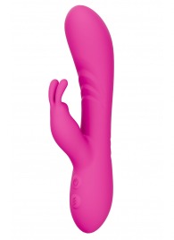 Розовый силиконовый вибратор-кролик - Secwell