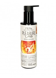 Съедобный лубрикант на водной основе Pleasure Lab с ароматом крем-брюле - 185 мл. - Pleasure Lab - купить с доставкой в Подольске