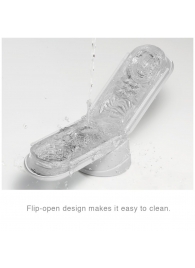 Белый мастурбатор FLIP 0 (ZERO) - Tenga - в Подольске купить с доставкой