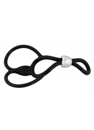 Лассо с подхватом мошонки Triple Ball-und Cockring - Orion - в Подольске купить с доставкой