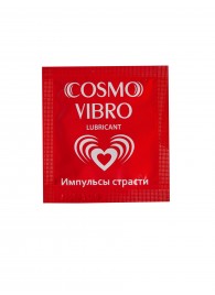 Пробник женского стимулирующего лубриканта на силиконовой основе Cosmo Vibro - 3 гр. - Биоритм - купить с доставкой в Подольске