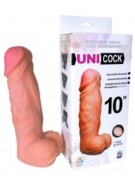 Фаллическая насадка Харнесс UNICOCK 10  - 25 см. - LOVETOY (А-Полимер) - купить с доставкой в Подольске