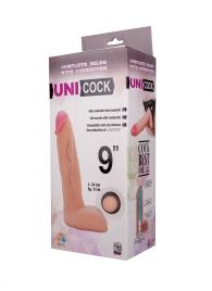 Фаллическая насадка Харнесс UNICOCK 9  - 24 см. - LOVETOY (А-Полимер) - купить с доставкой в Подольске