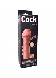 Фаллоудлинитель с кольцом COCK size M - 15 см. - LOVETOY (А-Полимер) - в Подольске купить с доставкой