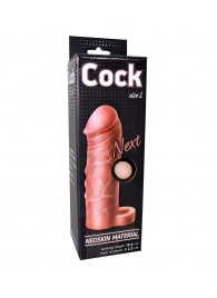 Фаллоудлинитель с кольцом COCK size L - 16,5 см. - LOVETOY (А-Полимер) - в Подольске купить с доставкой