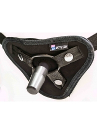 Вибрострапон с двумя насадками UniStrap - 18 и 18 см. - LOVETOY (А-Полимер) - купить с доставкой в Подольске