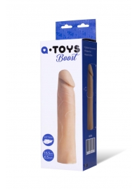 Реалистичная насадка с ярко выраженной головкой - 16,5 см. - A-toys - в Подольске купить с доставкой