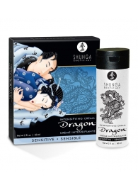 Интимный мужской крем SHUNGA DRAGON SENSITIVE - 60 мл. - Shunga - купить с доставкой в Подольске