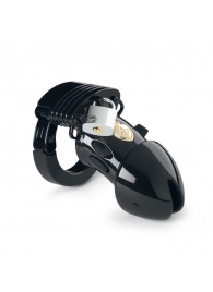 Пояс верности с электростимуляцией Mystim Pubic Enemy No1 Black Edition - MyStim - купить с доставкой в Подольске