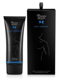 Возбуждающий крем для мужчин Nuit Ardente Creme Performante Plaisirs Secrets - 60 мл. - Plaisir Secret - купить с доставкой в Подольске
