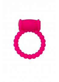 Розовое виброкольцо на пенис A-toys из силикона - A-toys - в Подольске купить с доставкой